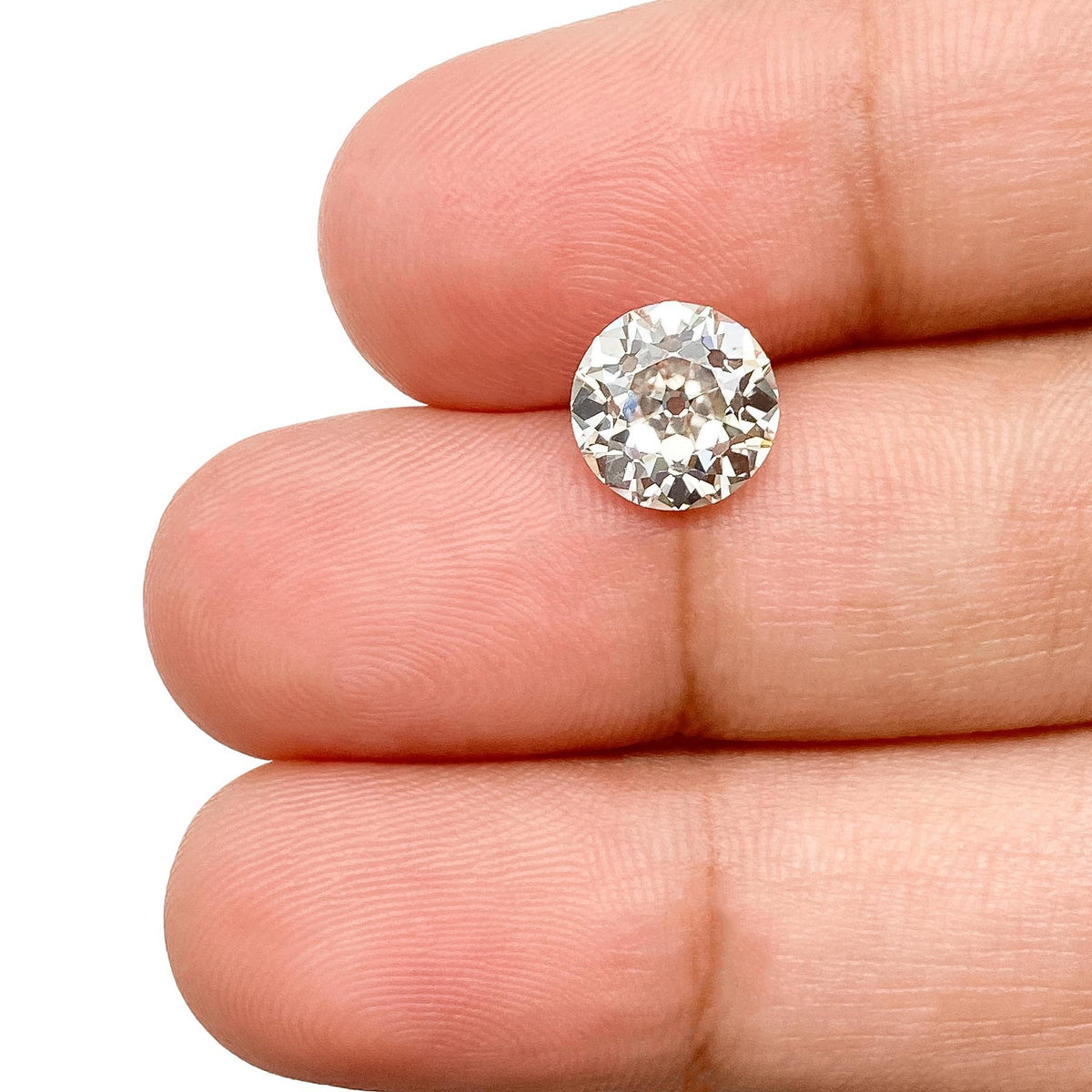 2.00ct | G/VS1 Round Shape Old European Cut Lab Diamond (IGI)