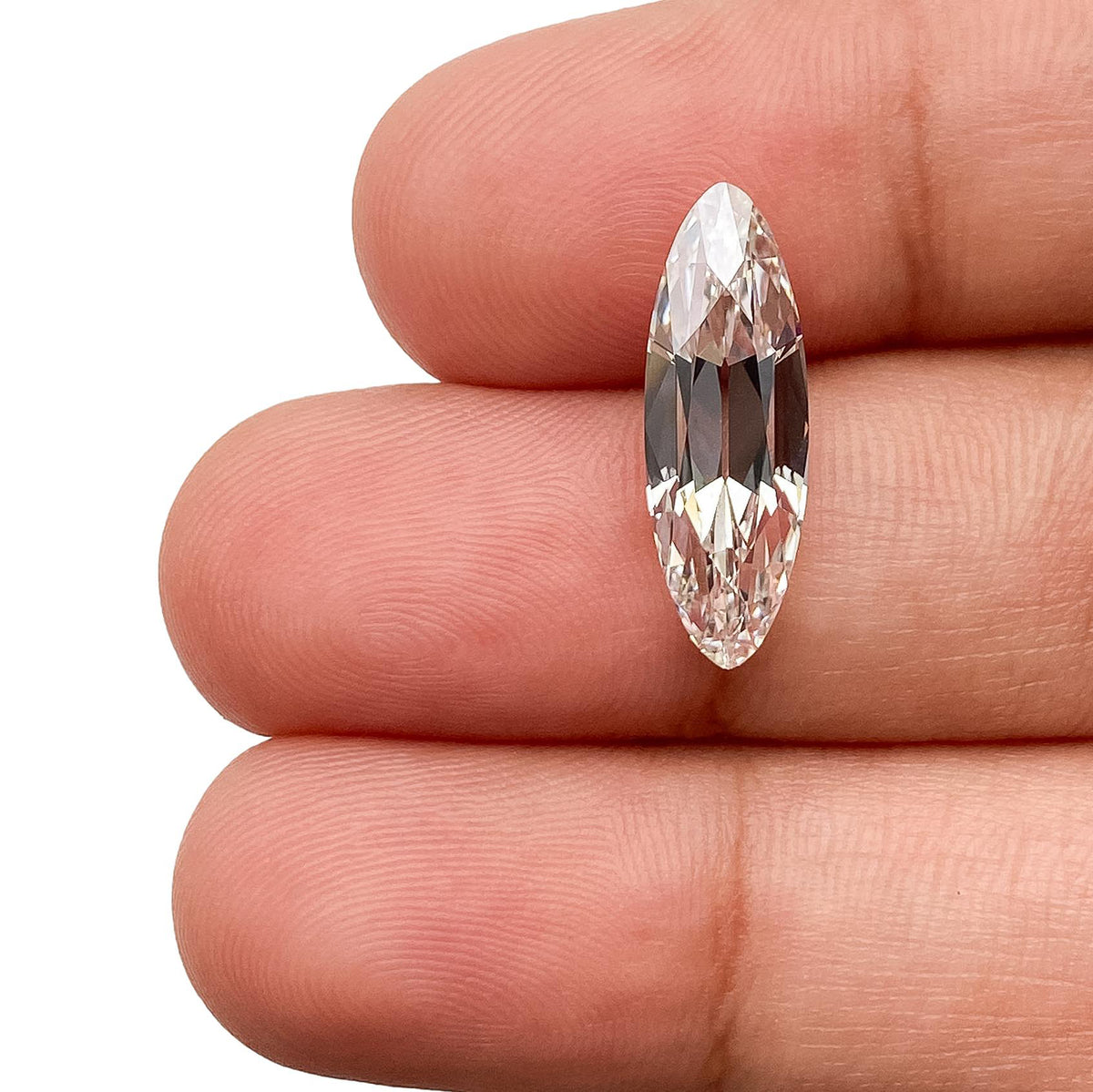 3.15ct | H/VS1 Oval Shape Old Mine Cut Lab Diamond (IGI)