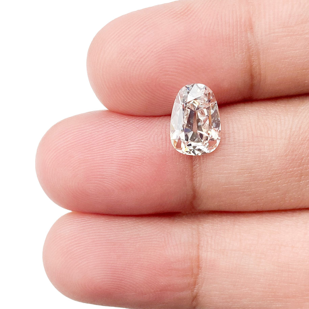 1.91ct | H/VS1 Pear Shape Old Mine Cut Lab Diamond (IGI)