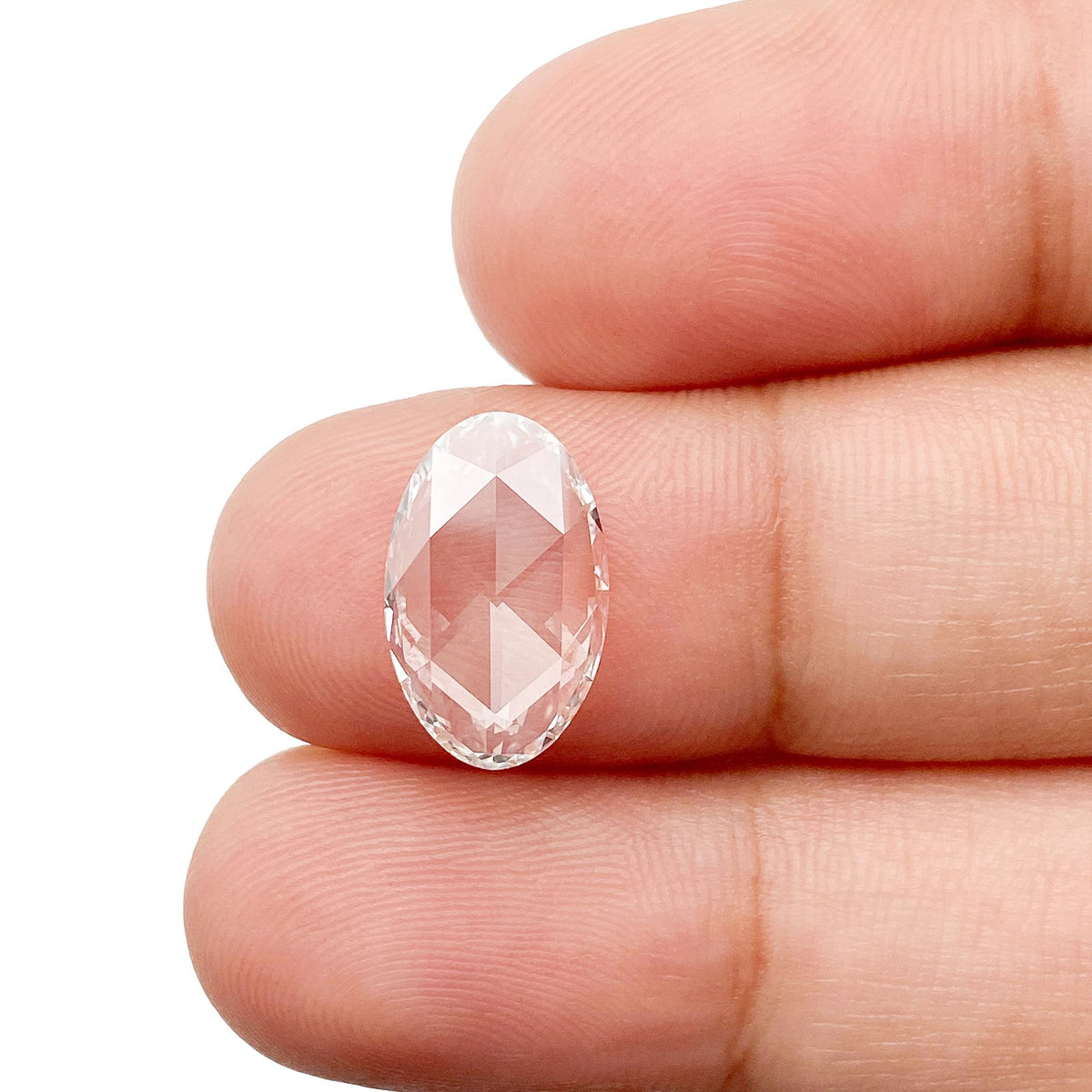 1.91ct | E/VS1 Oval Shape Rose Cut Lab Diamond (IGI)