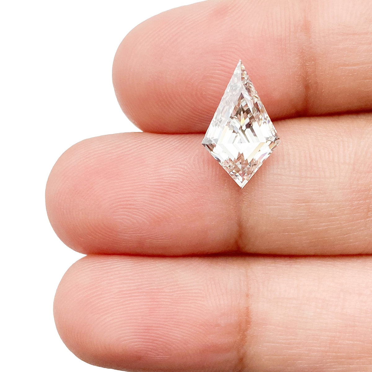 2.64ct | F/VS1 Kite Shape Step Cut Lab Diamond (IGI)