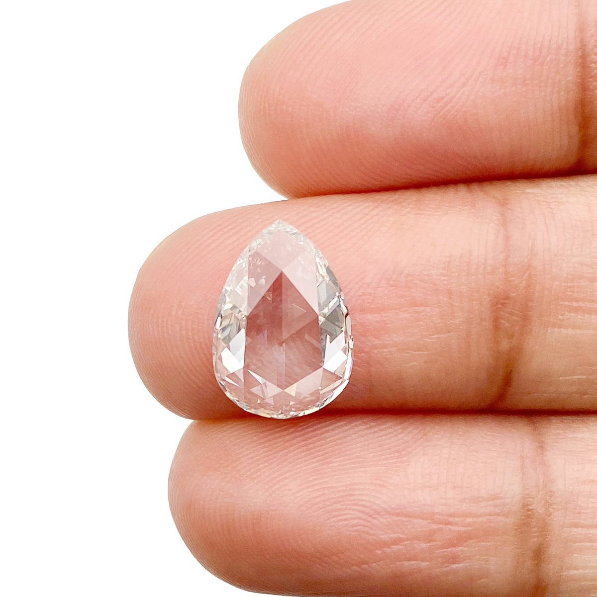1.81ct | G/VS1 Pear Shape Rose Cut Lab Diamond (IGI)