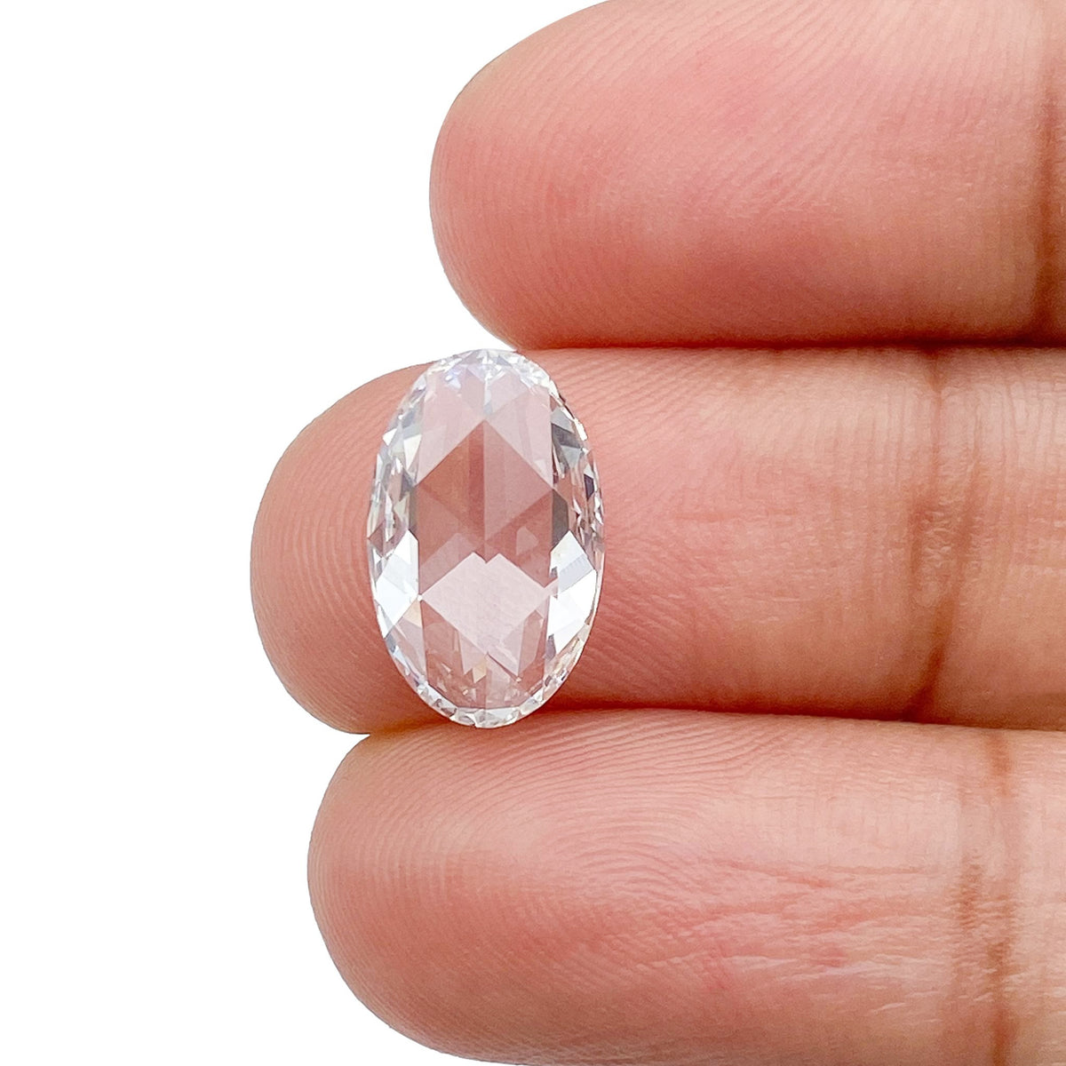 2.21ct | E/VVS2 Oval Shape Rose Cut Lab Diamond (IGI)