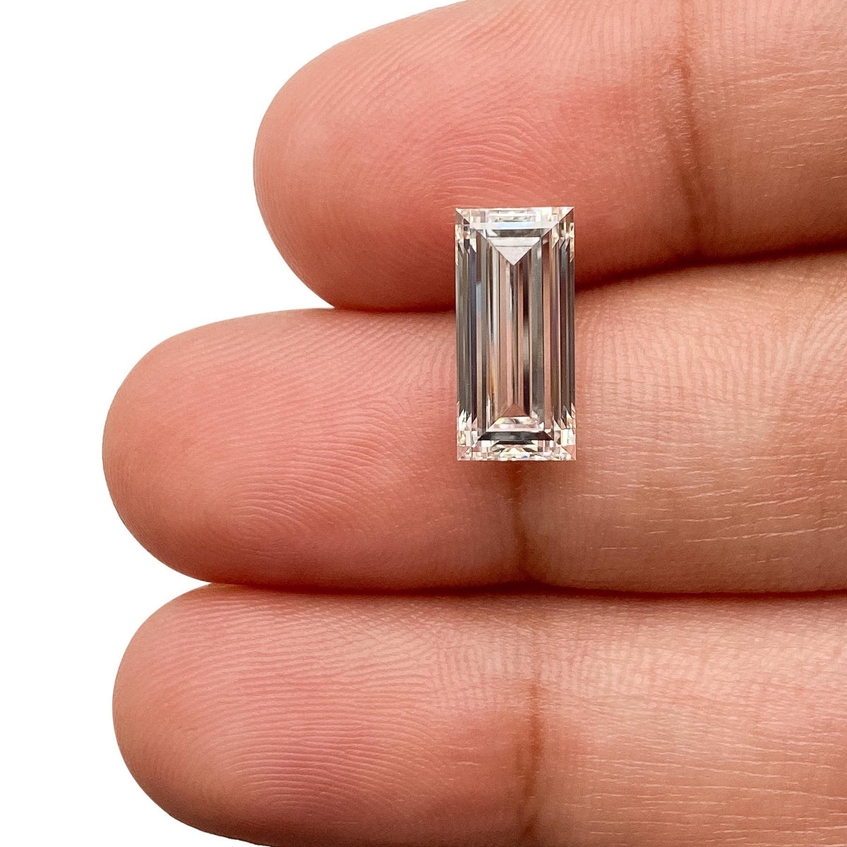 2.43ct | G/VVS2 Baguette Shape Step Cut Lab Diamond (IGI)