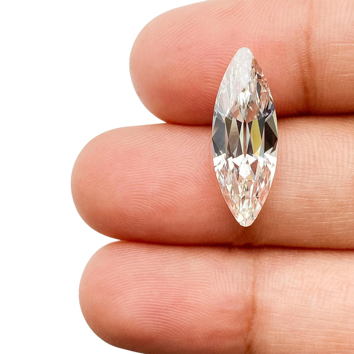 4.34ct | H/VS1 Oval Shape Old Mine Cut Lab Diamond (IGI)