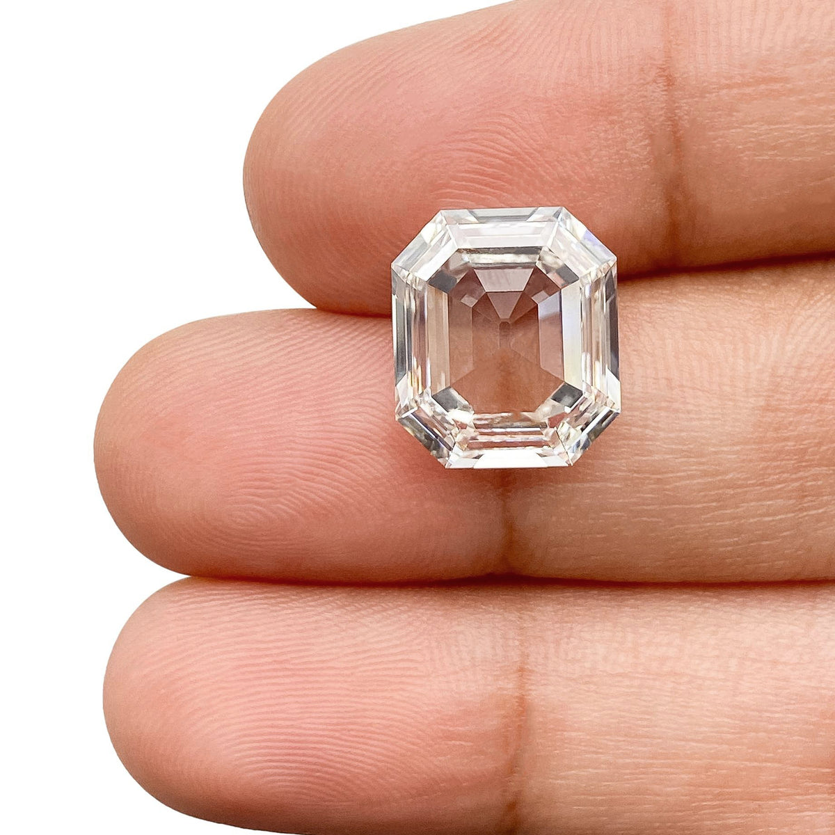 5.14ct | G/VS1 Antique Octagon Shape Step Cut Lab Diamond (IGI)