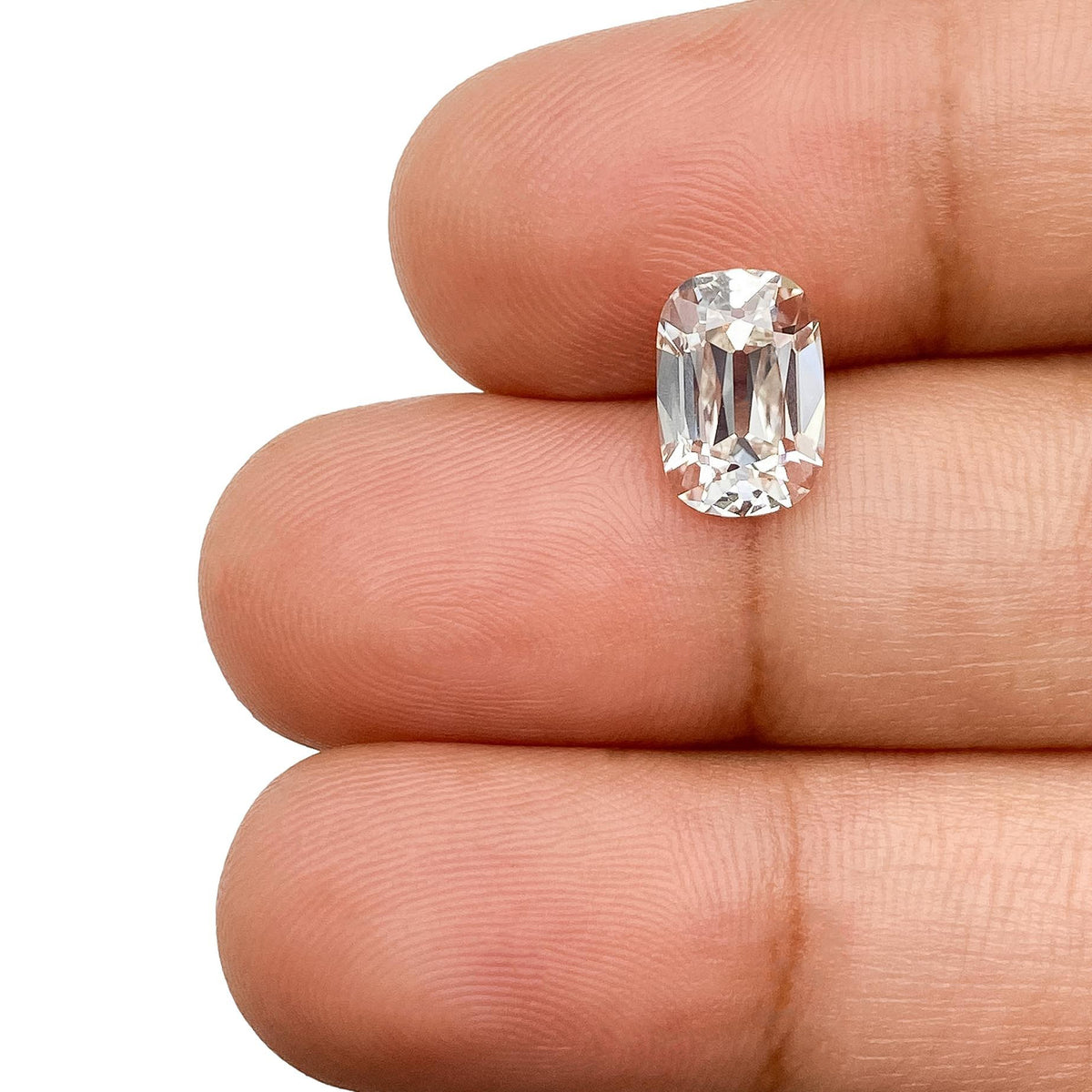 1.94ct | G/VVS2 Cushion Shape Old Mine Cut Lab Diamond (IGI)