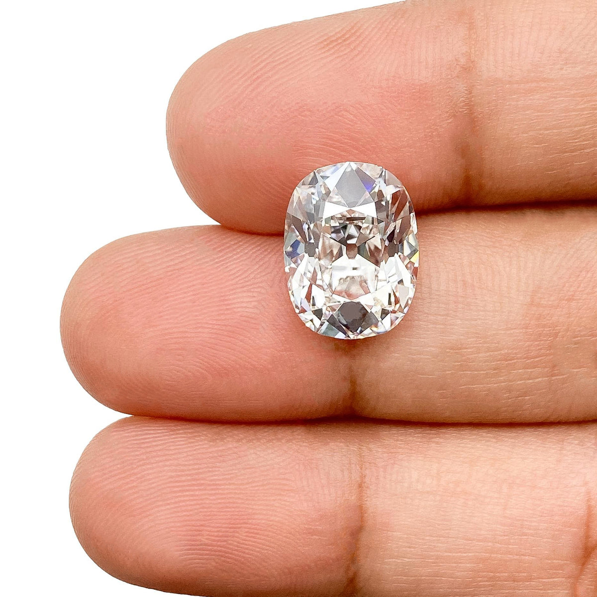 4.75ct | E/VS1 Cushion Shape Old Mine Cut Lab Diamond (IGI)