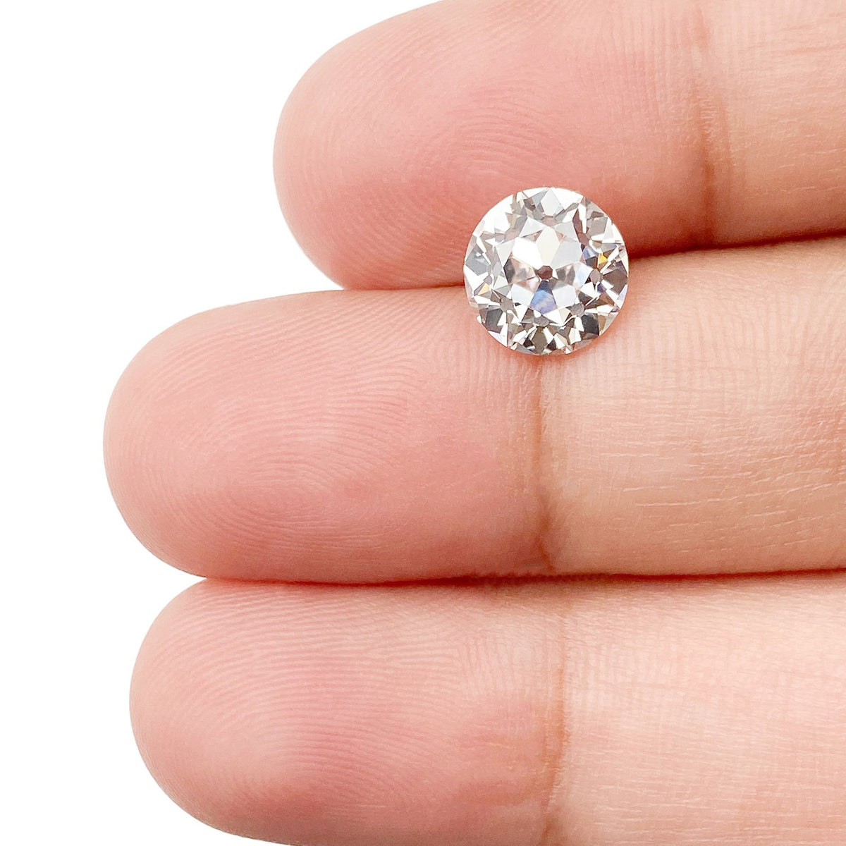 2.02ct | G/VVS2 Round Shape Old European Cut Lab Diamond (IGI)