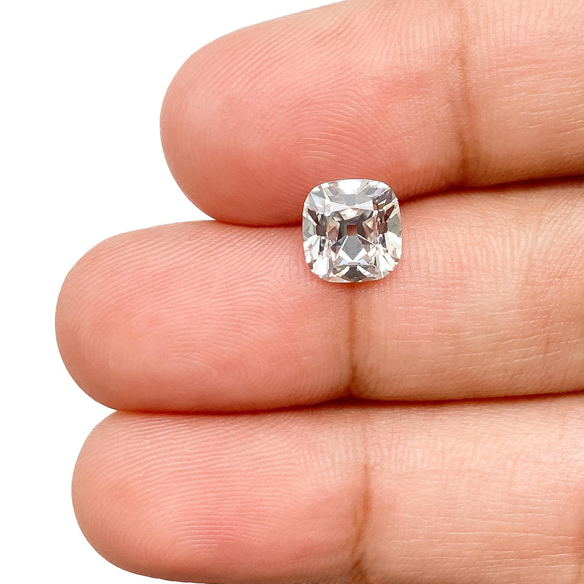 1.67ct | E/VS2 Cushion Shape Old Mine Cut Lab Diamond (IGI)