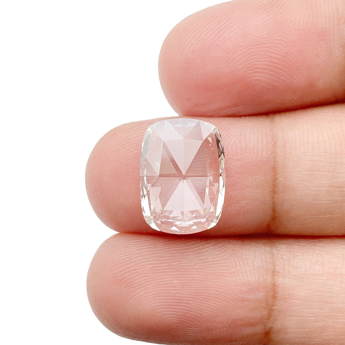 3.02ct | H/VS1 Cushion Shape Rose Cut Lab Diamond (IGI)