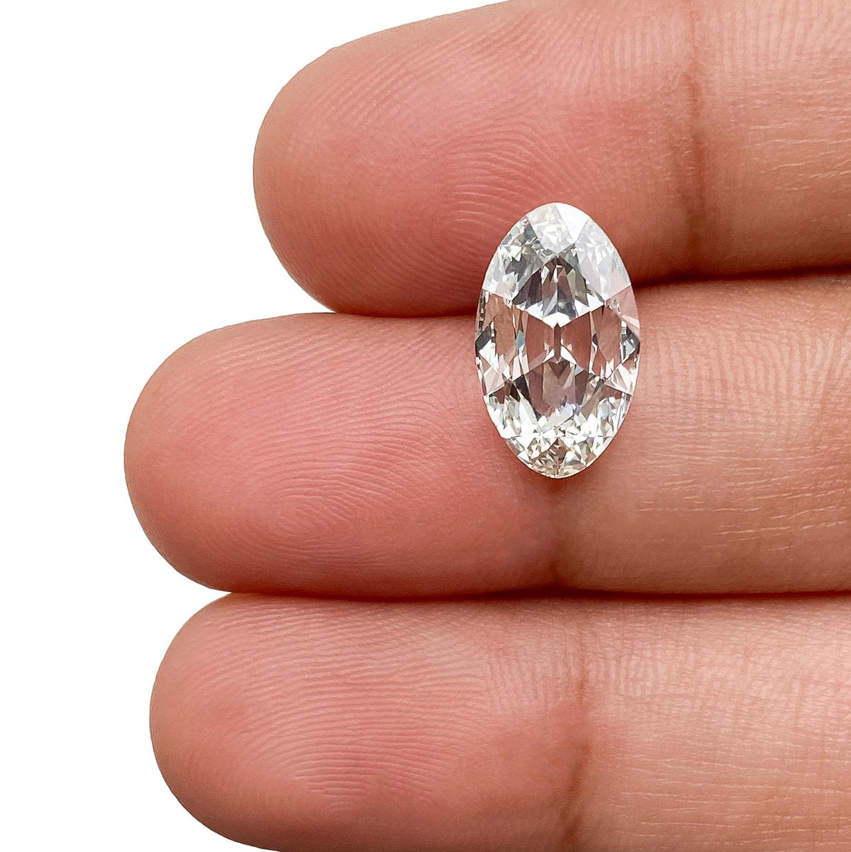 2.04ct | G/VVS2 Oval Shape Old Mine Cut Lab Diamond (IGI)