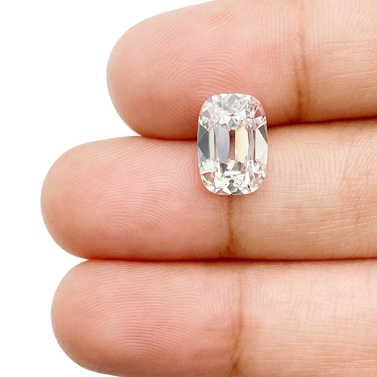 3.31ct | G/VS1 Cushion Shape Old Mine Cut Lab Diamond (IGI)