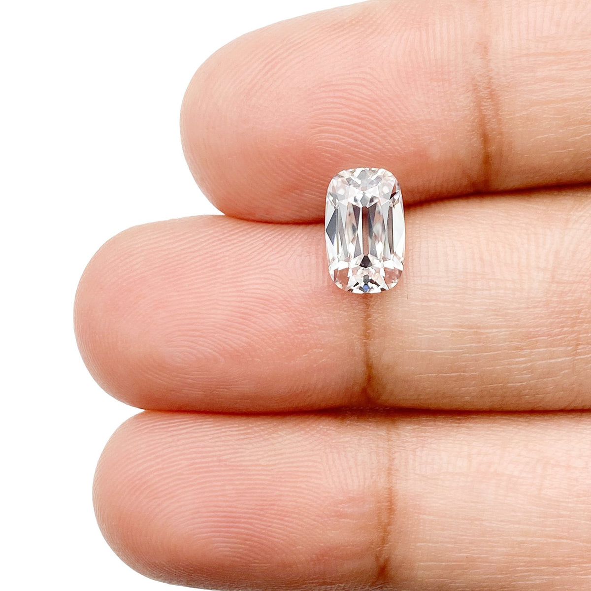 1.34ct | D/VS1 Cushion Shape Old Mine Cut Lab Diamond (IGI)