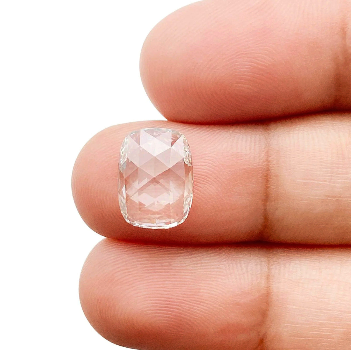 2.20ct | E/VS1 Cushion Shape Rose Cut Lab Diamond (IGI)-LITHOS Diamond