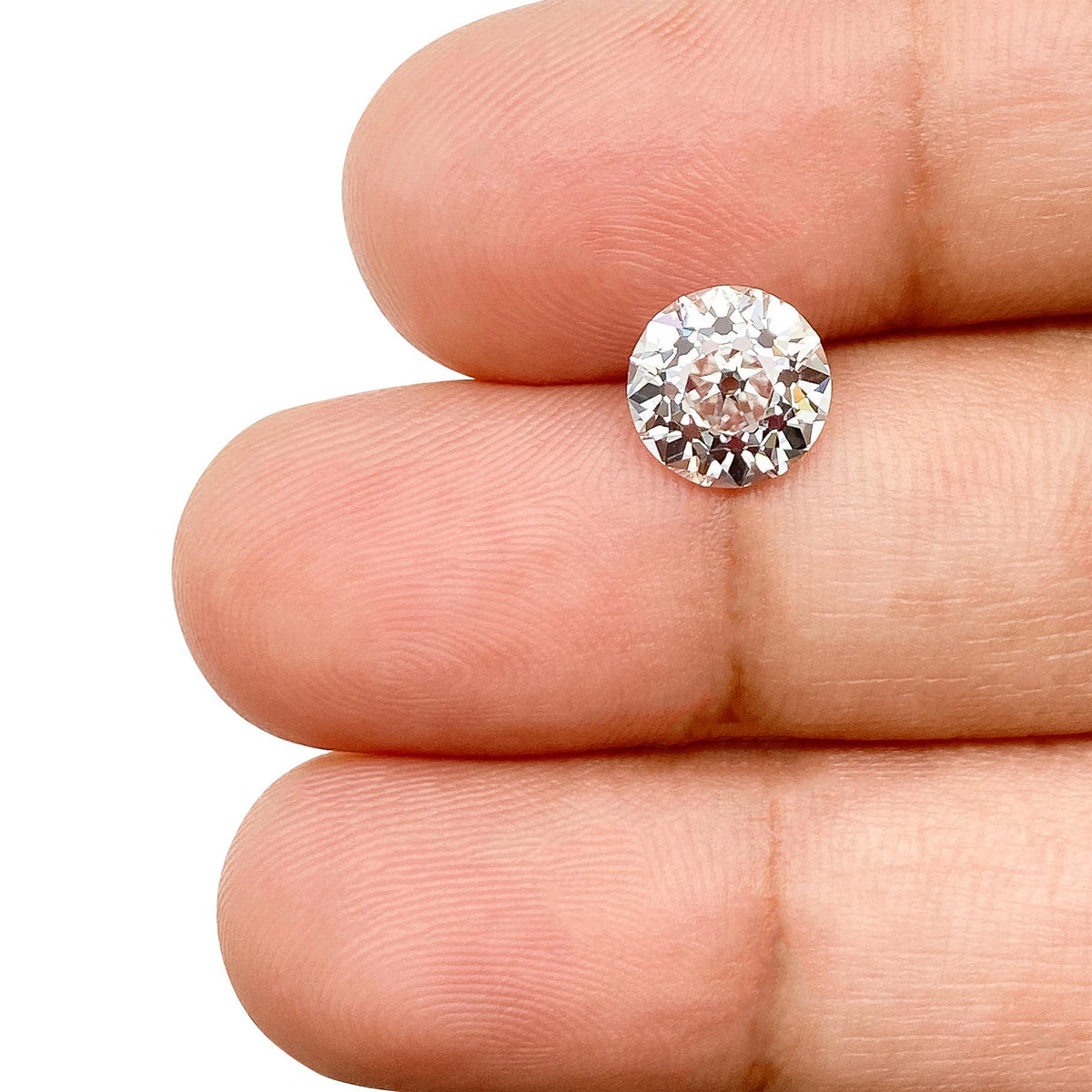 1.71ct | E/VS1 Round Shape Old European Cut Lab Diamond (IGI)