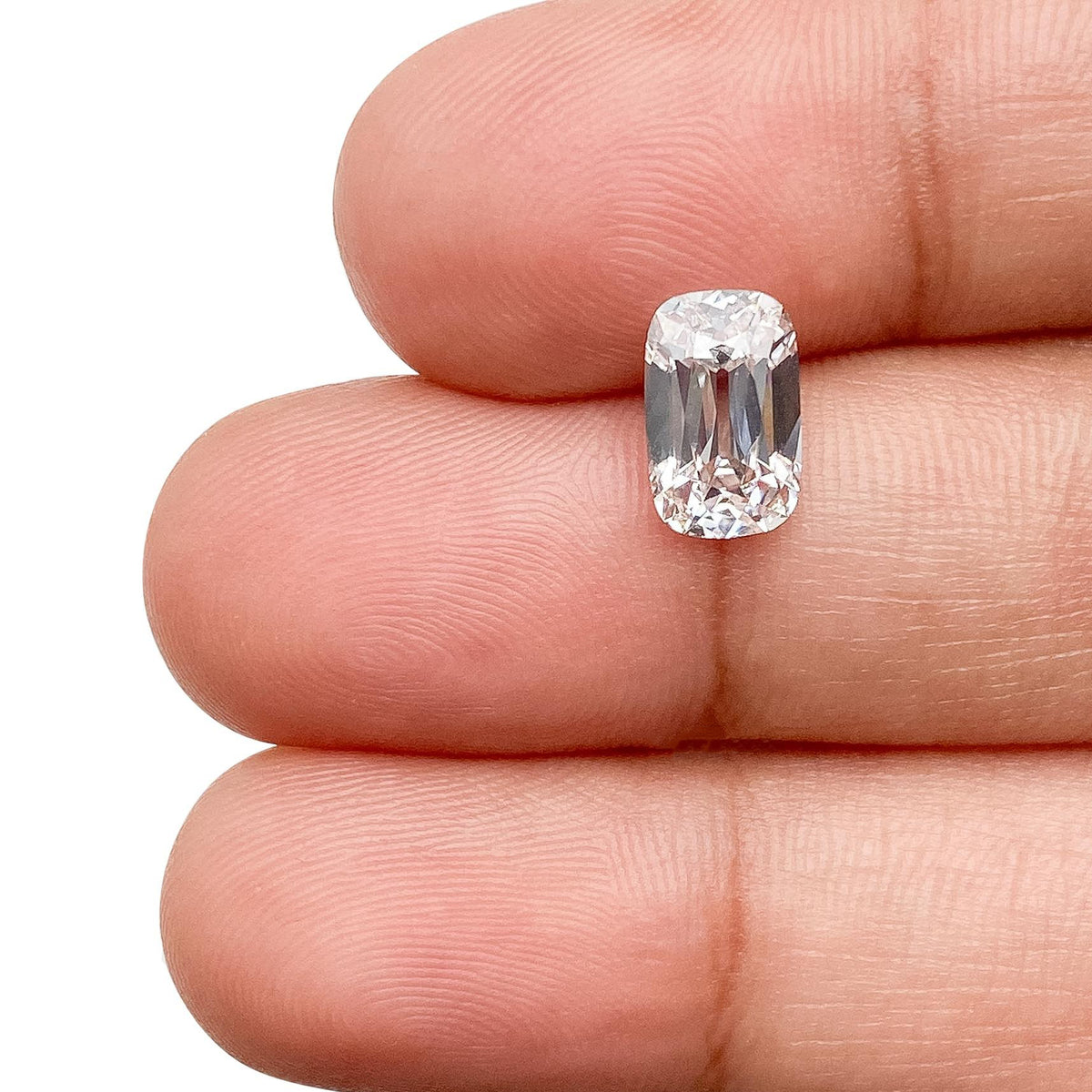 1.47ct | E/VS1 Cushion Shape Old Mine Cut Lab Diamond (IGI)