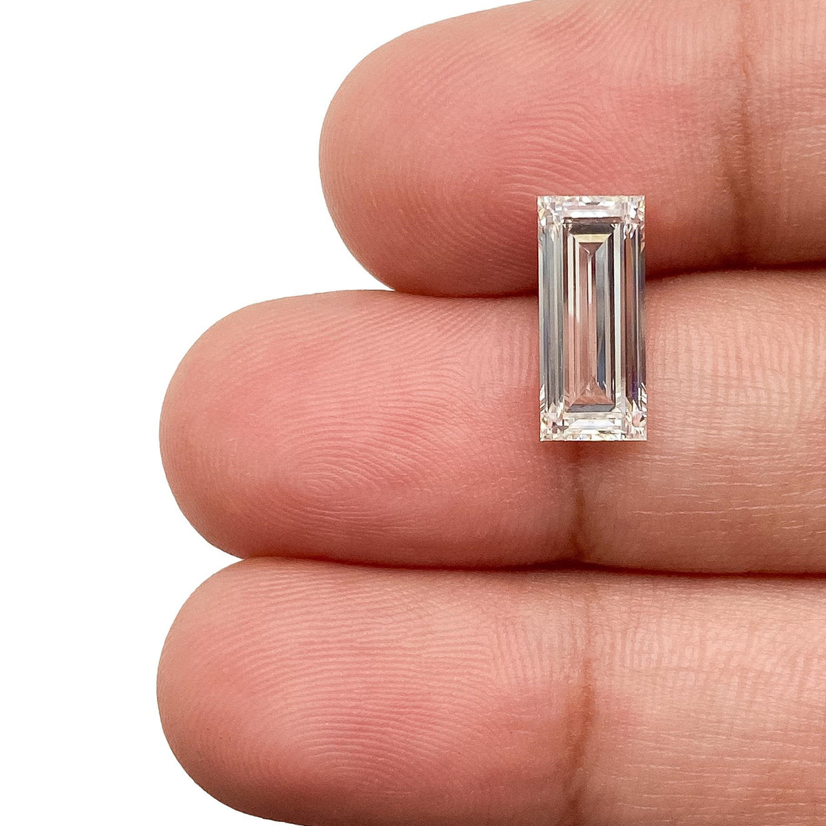 2.03ct | F/VS1 Baguette Shape Step Cut Lab Diamond (IGI)