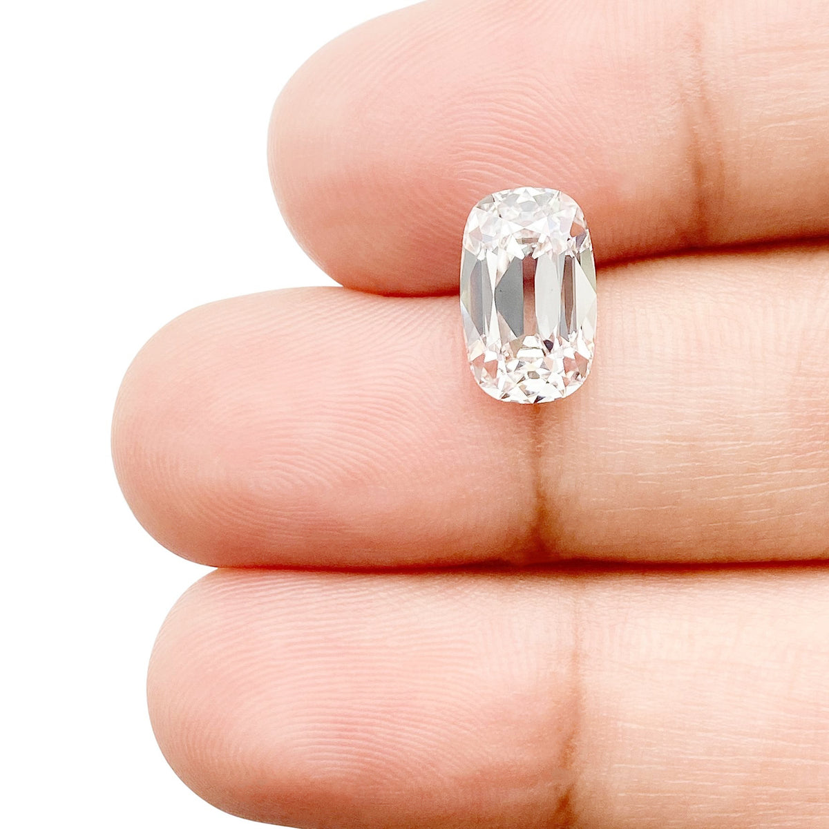 2.29ct | E/VS2 Cushion Shape Old Mine Cut Lab Diamond (IGI)