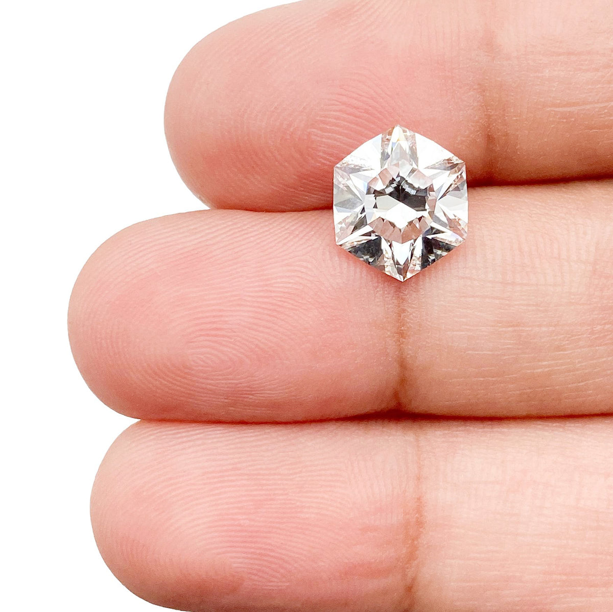 2.70ct | F/VS1 Hexagon Shape Brilliant Cut Lab Diamond (IGI)