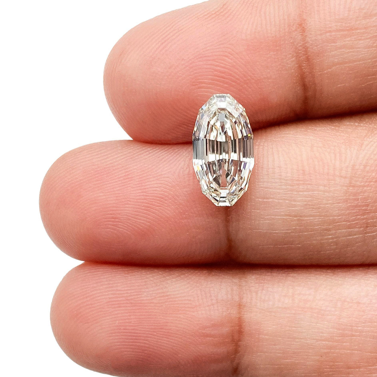 2.40ct | I/VS1 Oval Shape Step Cut Lab Diamond (IGI)