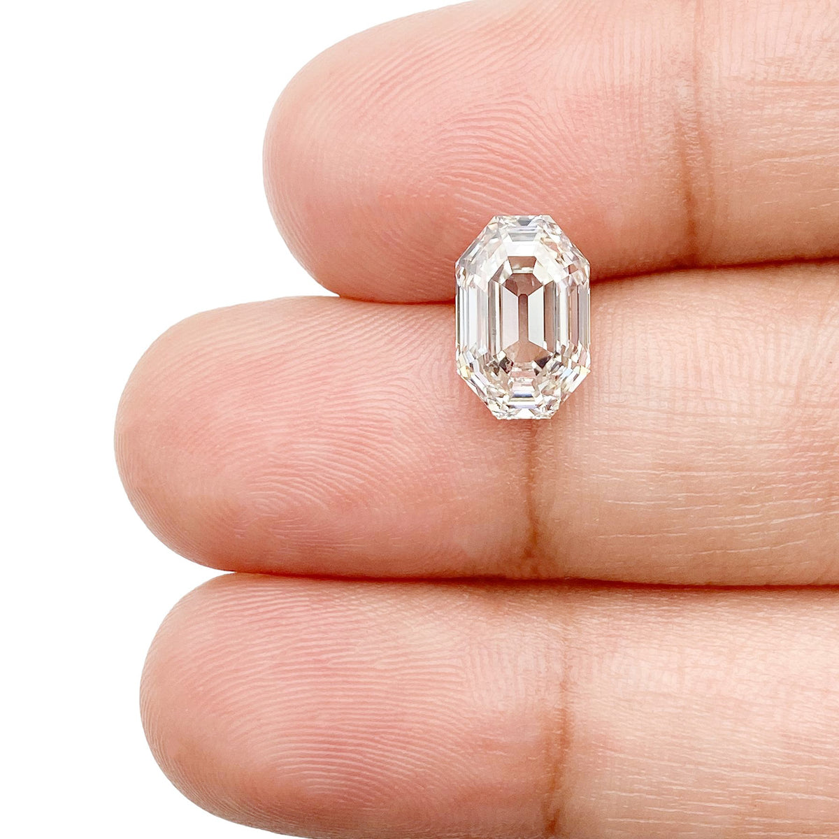 2.27ct | G/VS1 Octagon Shape Antique Step Cut Lab Diamond (IGI)