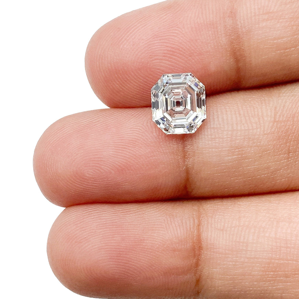 2.18ct | E/VVS2 Antique Emerald Shape Step Cut Lab Diamond (IGI)