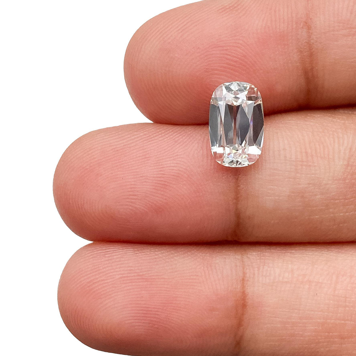2.02ct | E/VS1 Cushion Shape Old Mine Cut Lab Diamond (IGI)