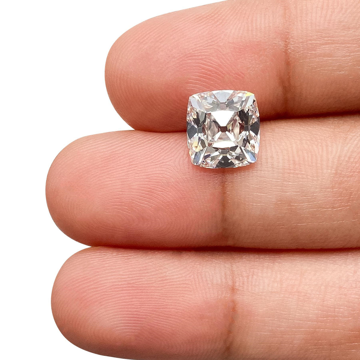 3.12ct | E/VS1 Cushion Shape Peruzzi Cut Lab Diamond (IGI)
