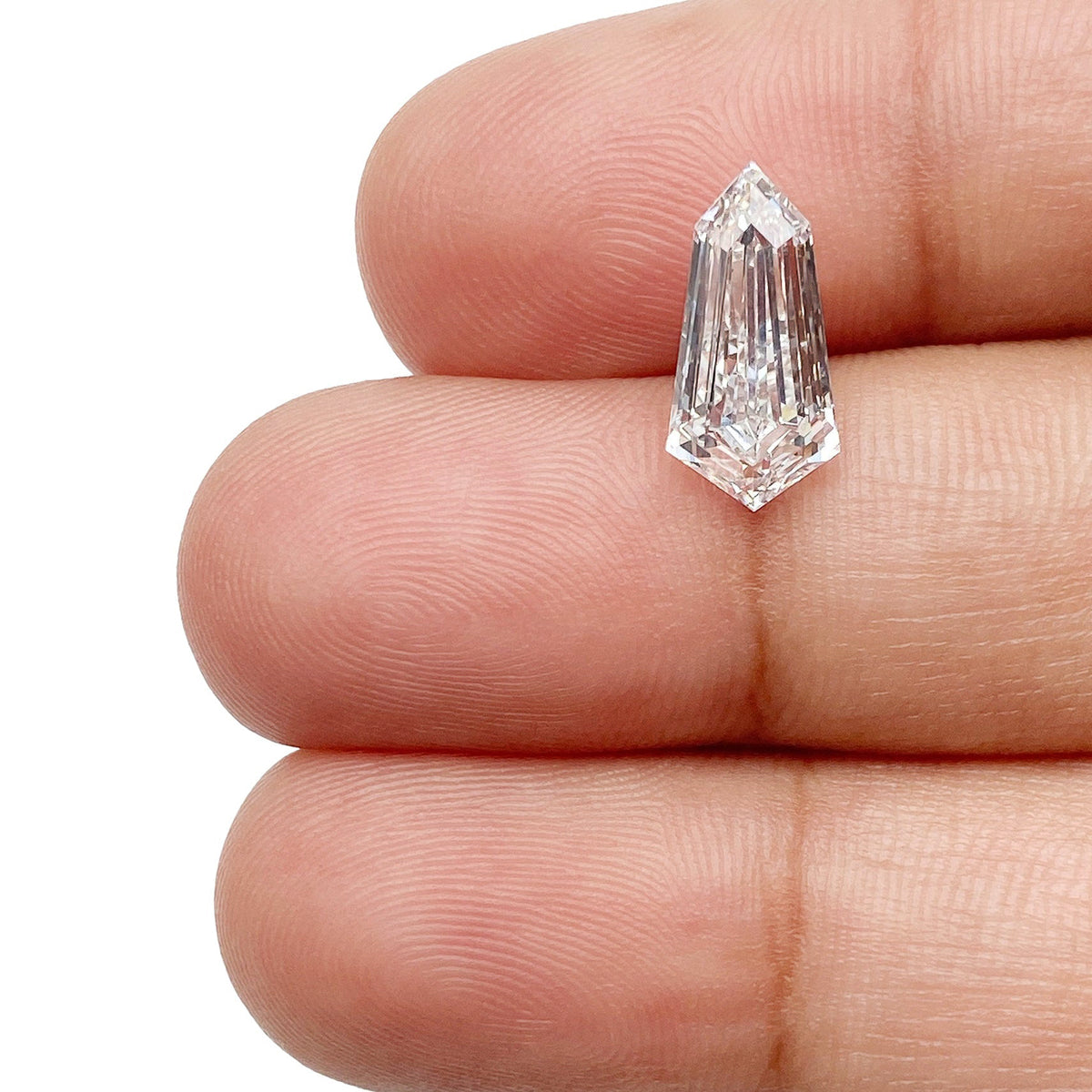 2.03ct | E/VS2 Kite Shape Step Cut Lab Diamond (IGI)-LITHOS Diamond