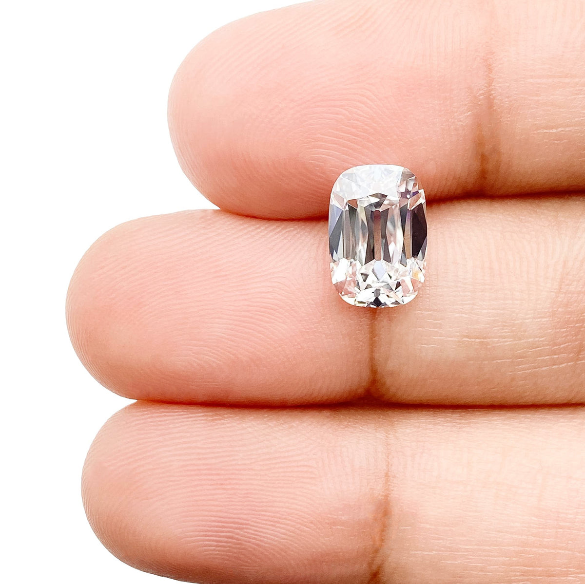 2.19ct | D/VVS2 Cushion Shape Old Mine Cut Lab Diamond (IGI)