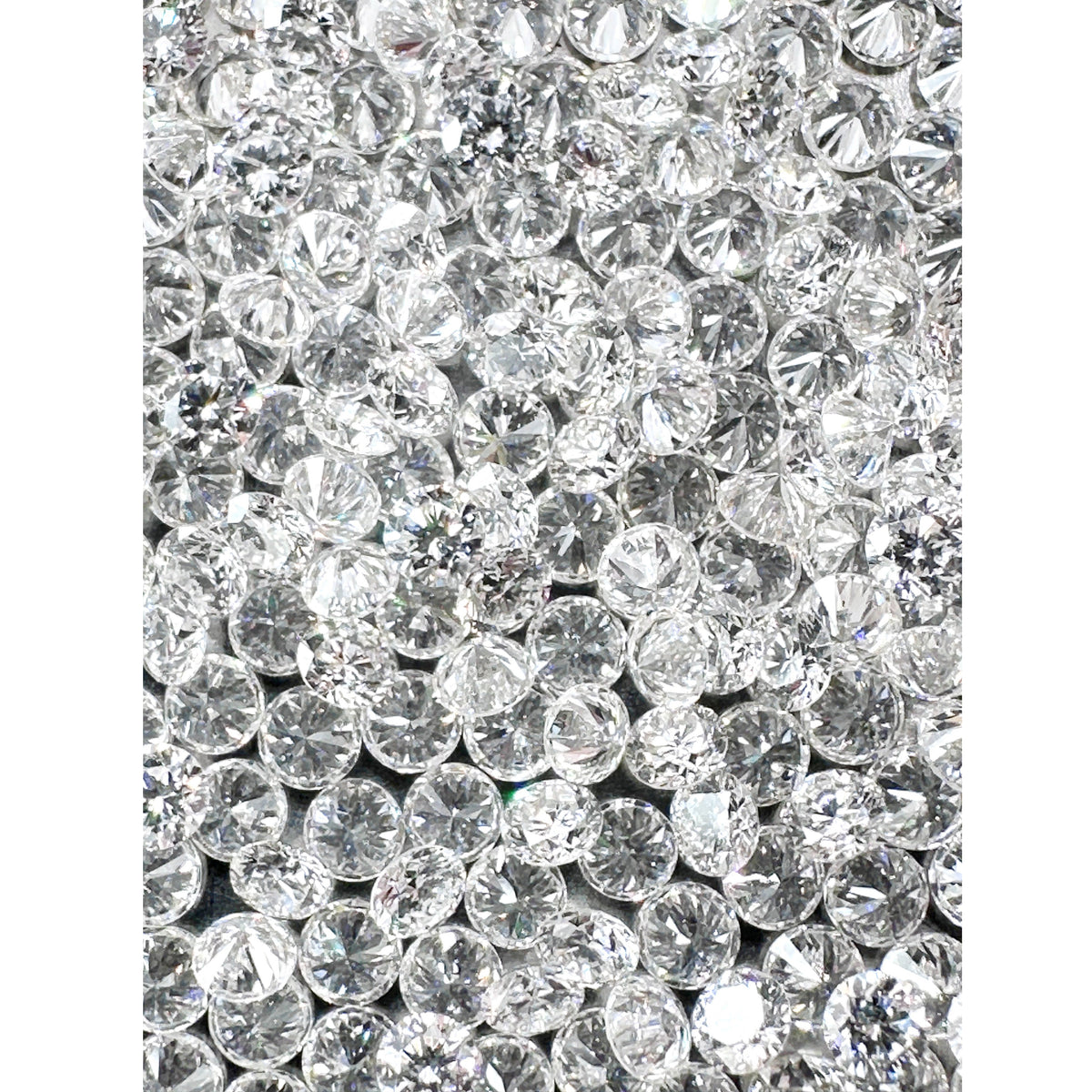 Round Brilliant Calibrated Lab Diamond Melee-LITHOS Diamond