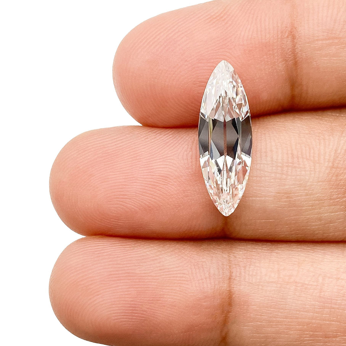 2.91ct | F/VVS1 Oval Shape Old Mine Cut Lab Diamond (IGI)