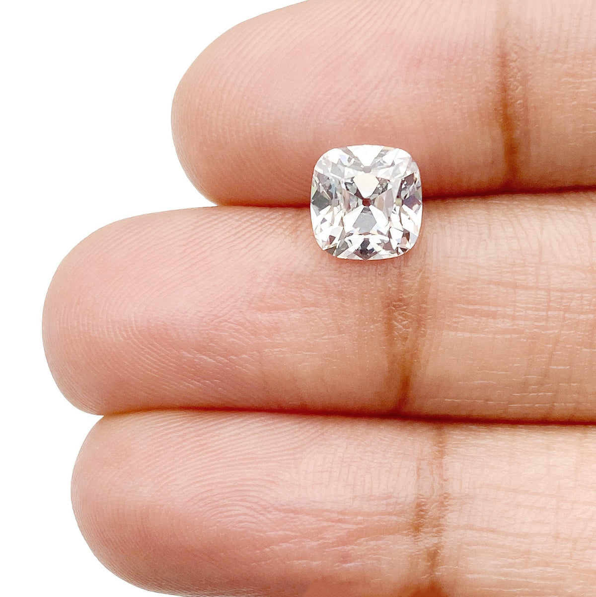 1.30ct | E/VVS2 Cushion Shape Old Mine Cut Lab Diamond (IGI)