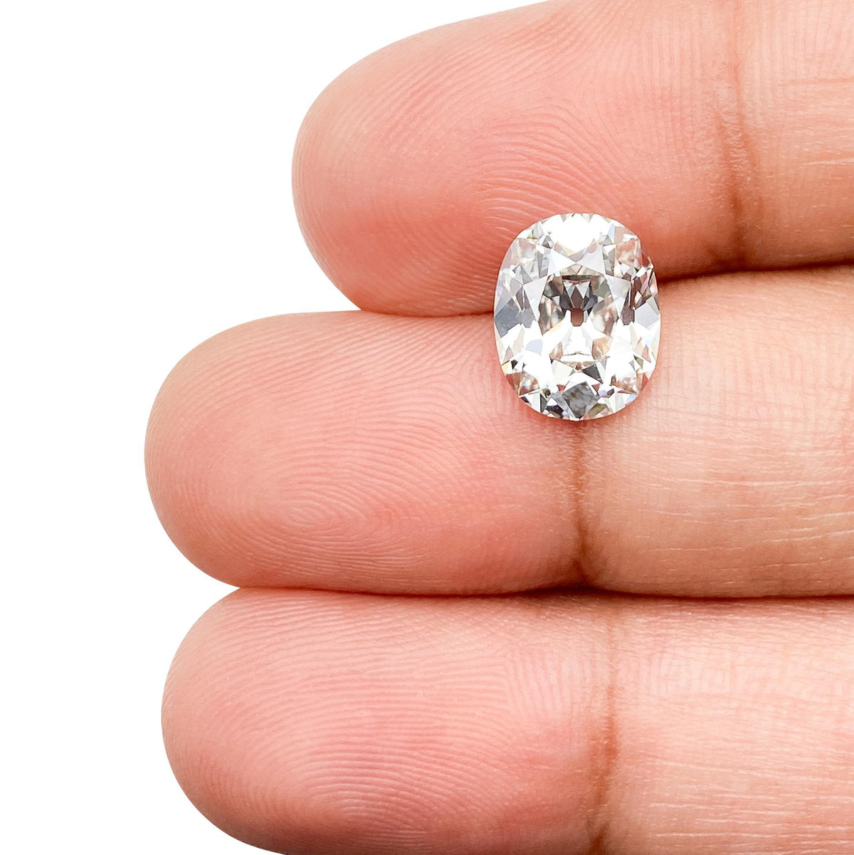 2.41ct | G/VS1 Cushion Shape Old Mine Cut Lab Diamond (IGI)