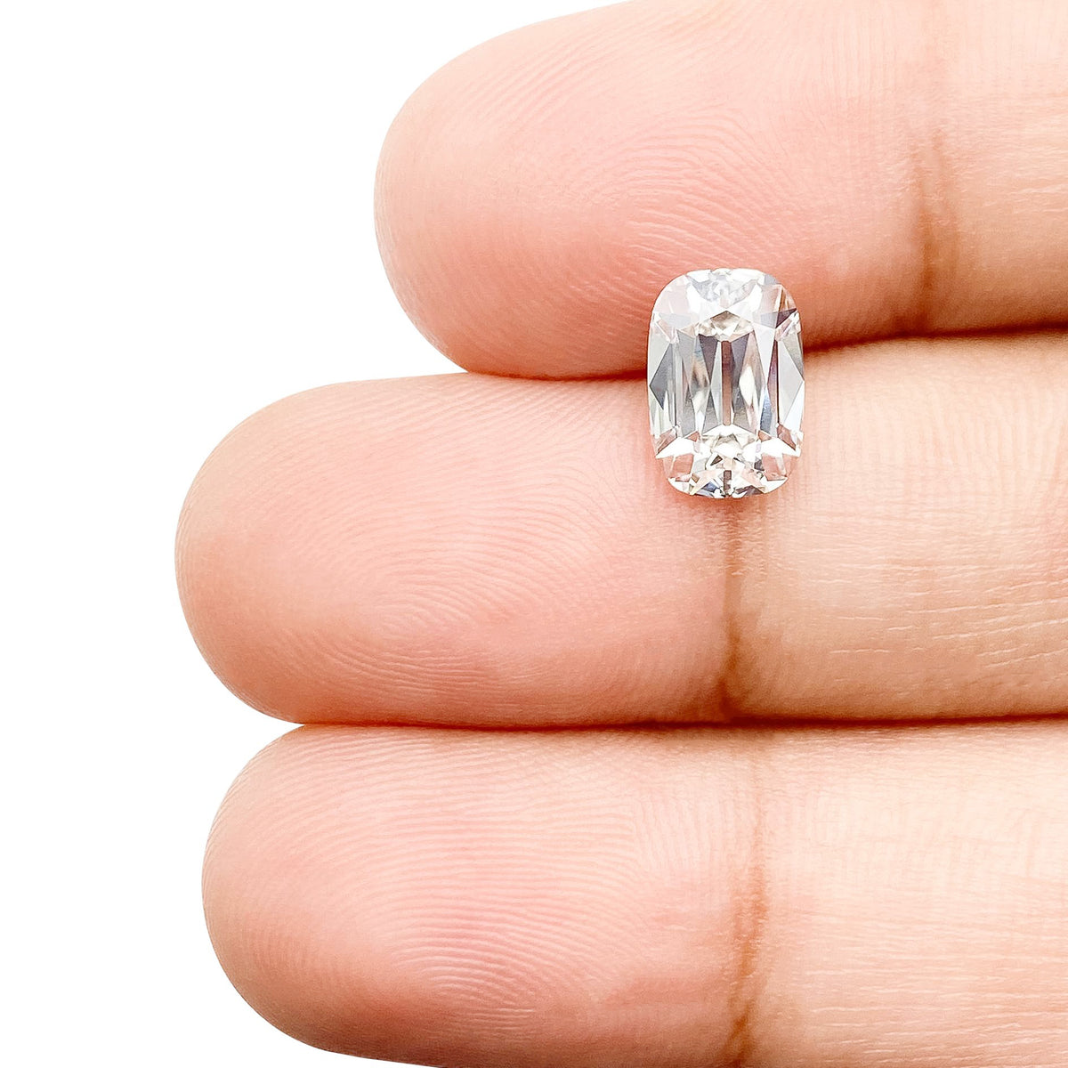 1.63ct | G/VVS2 Cushion Shape Old Mine Cut Lab Diamond (IGI)