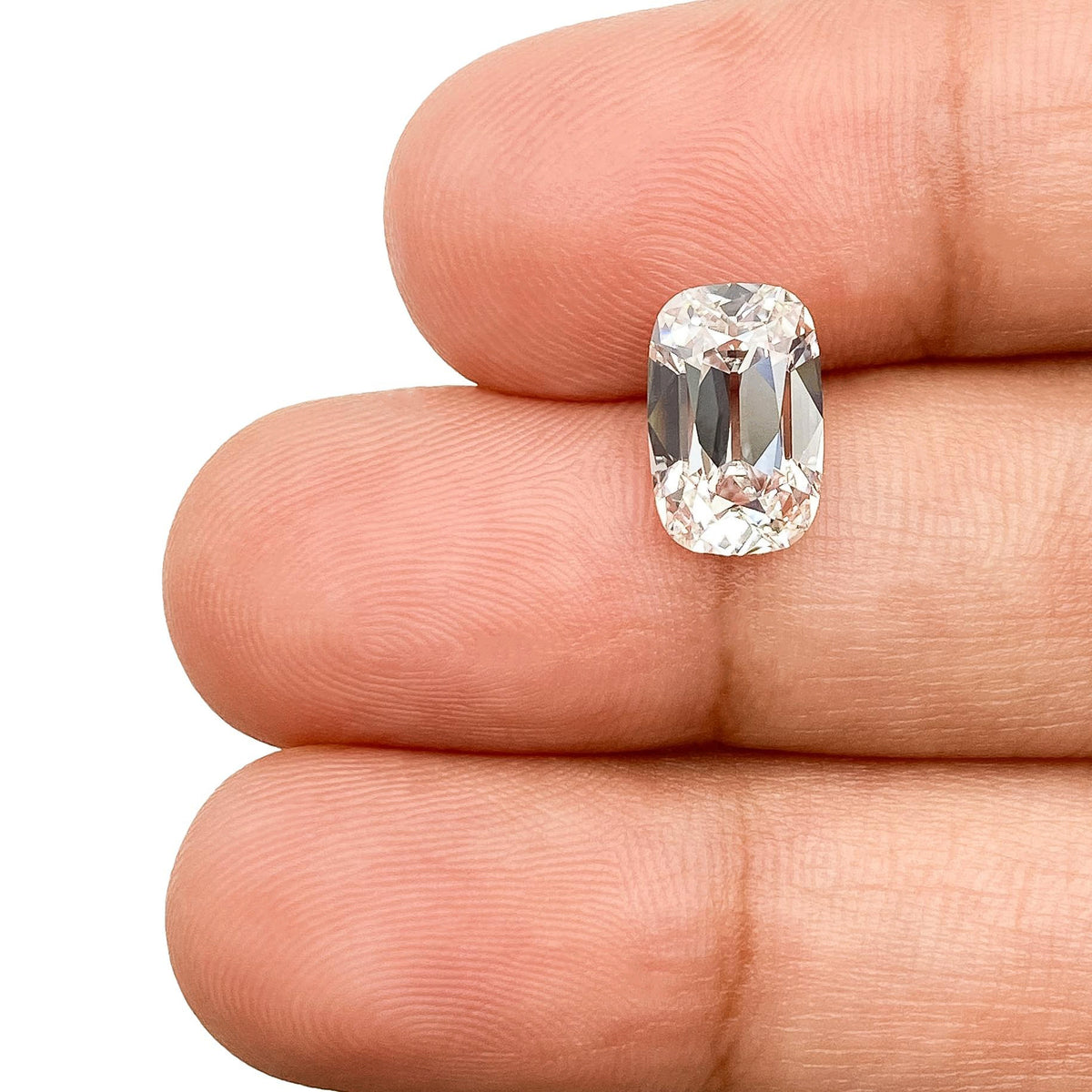 2.16ct | F/VS2 Cushion Shape Old Mine Cut Lab Diamond (IGI)