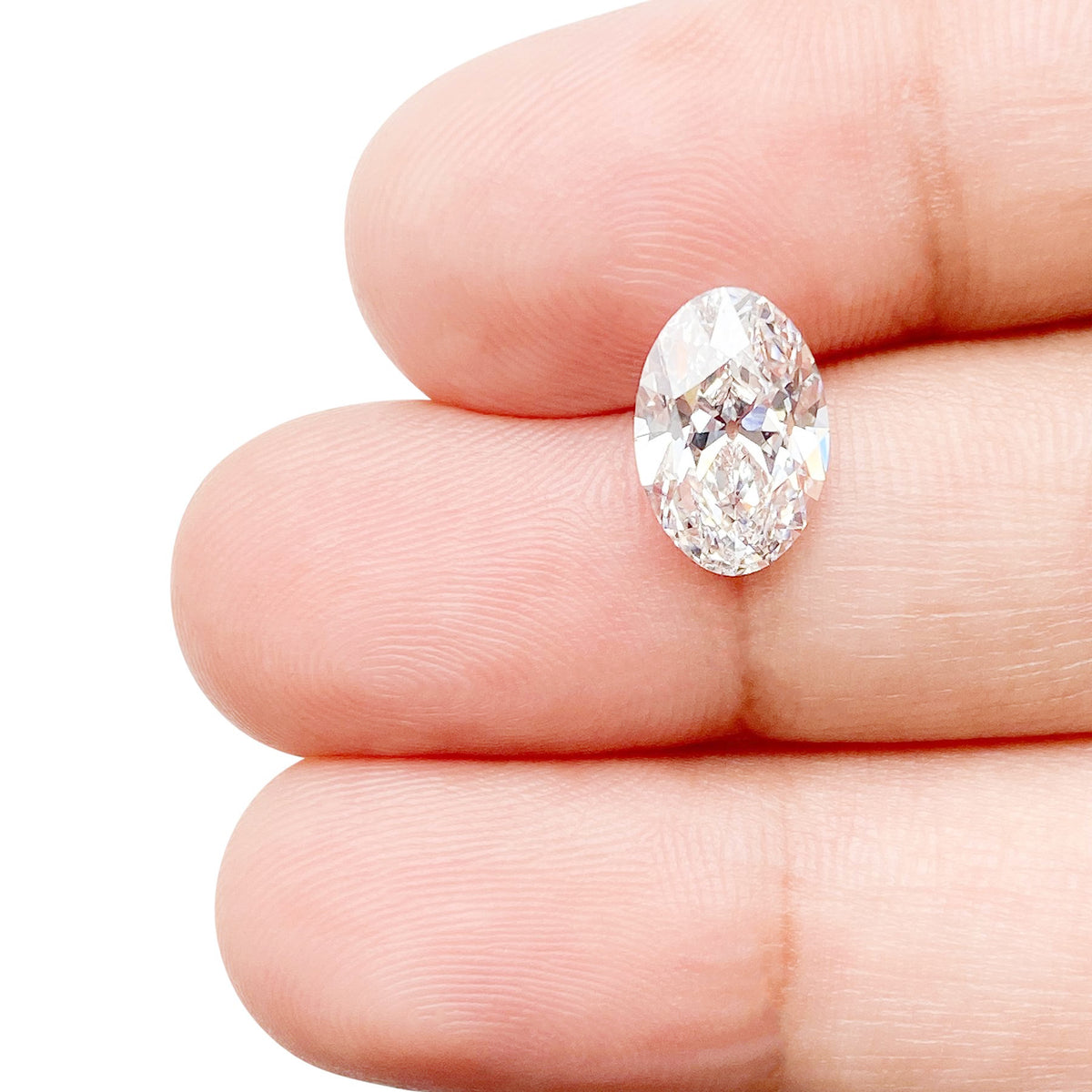 2.03ct | D/VVS2 Oval Shape Old Mine Cut Lab Diamond (IGI)