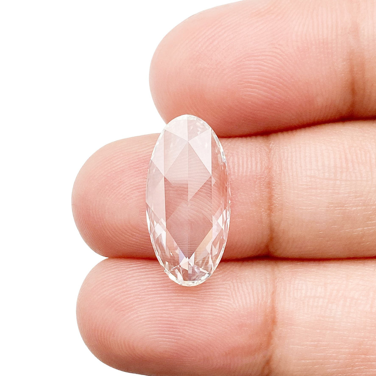 3.02ct | G/VS1 Oval Shape Rose Cut Lab Diamond (IGI)