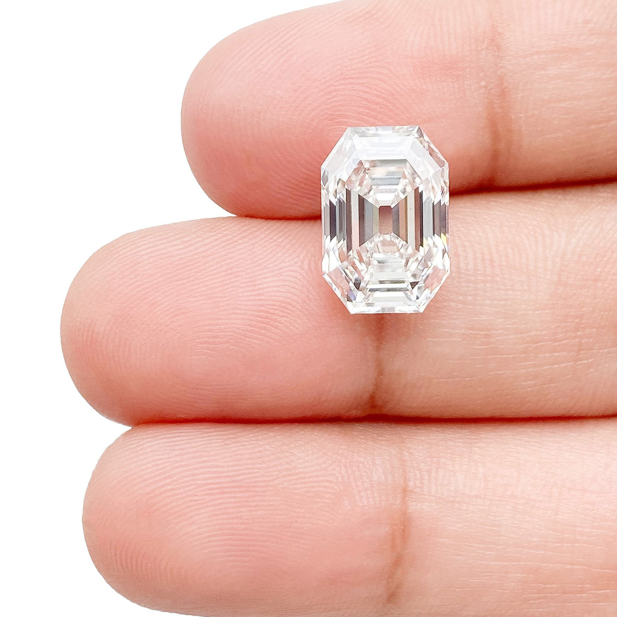5.06ct | E/VS2 Octagon Shape Step Cut Lab Diamond (IGI)