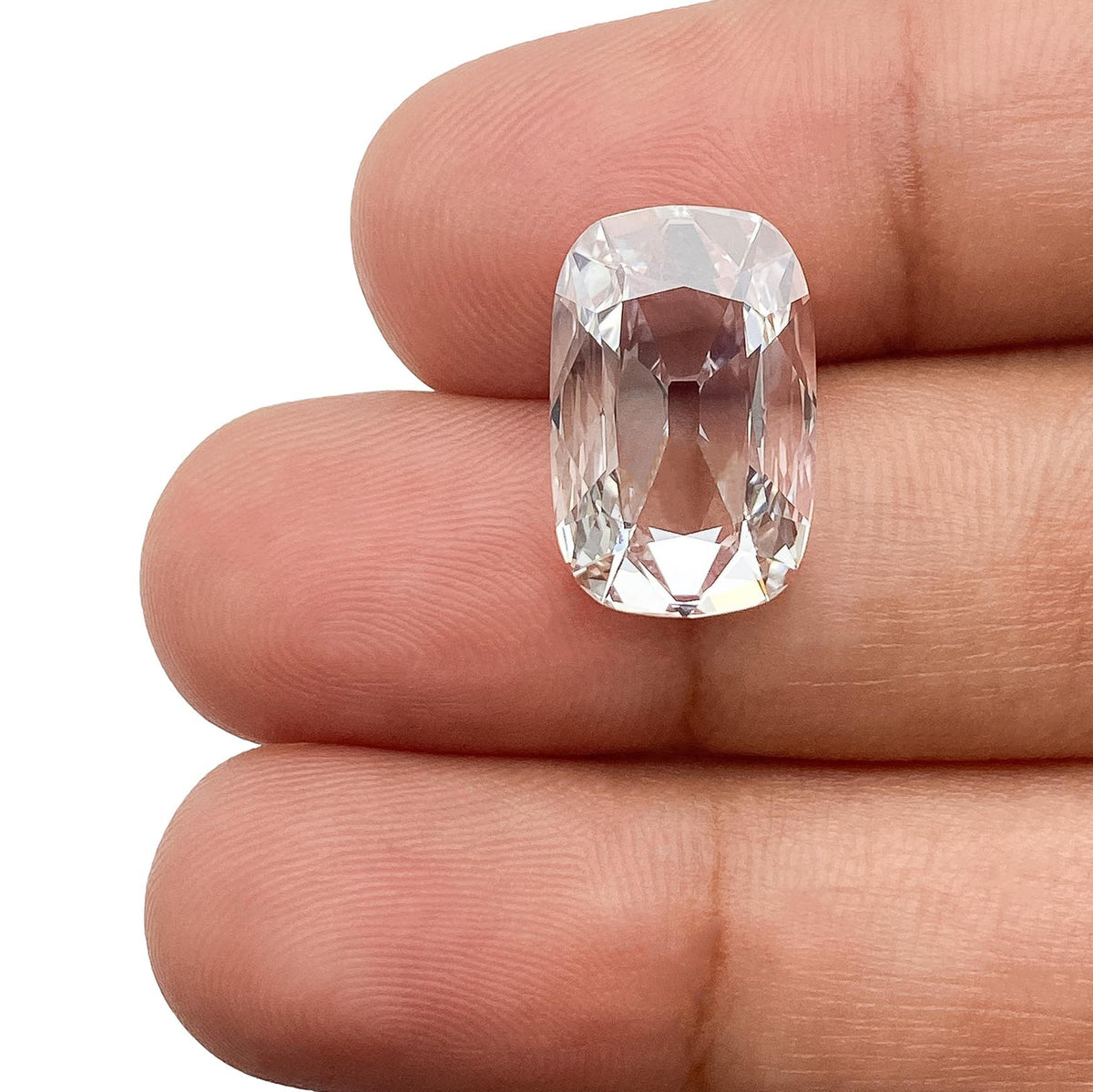 4.74ct | G/VVS2 Antique Cushion Shape Old Mine Cut Lab Diamond (IGI)