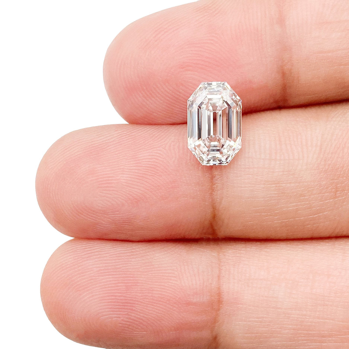 2.20ct | D/VS1 Octagon Shape Step Cut Lab Diamond (IGI)