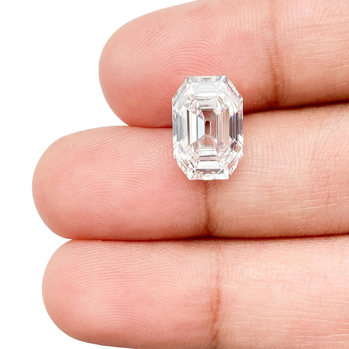 4.25ct | E/VVS2 Octagon Shape Step Cut Lab Diamond (IGI)