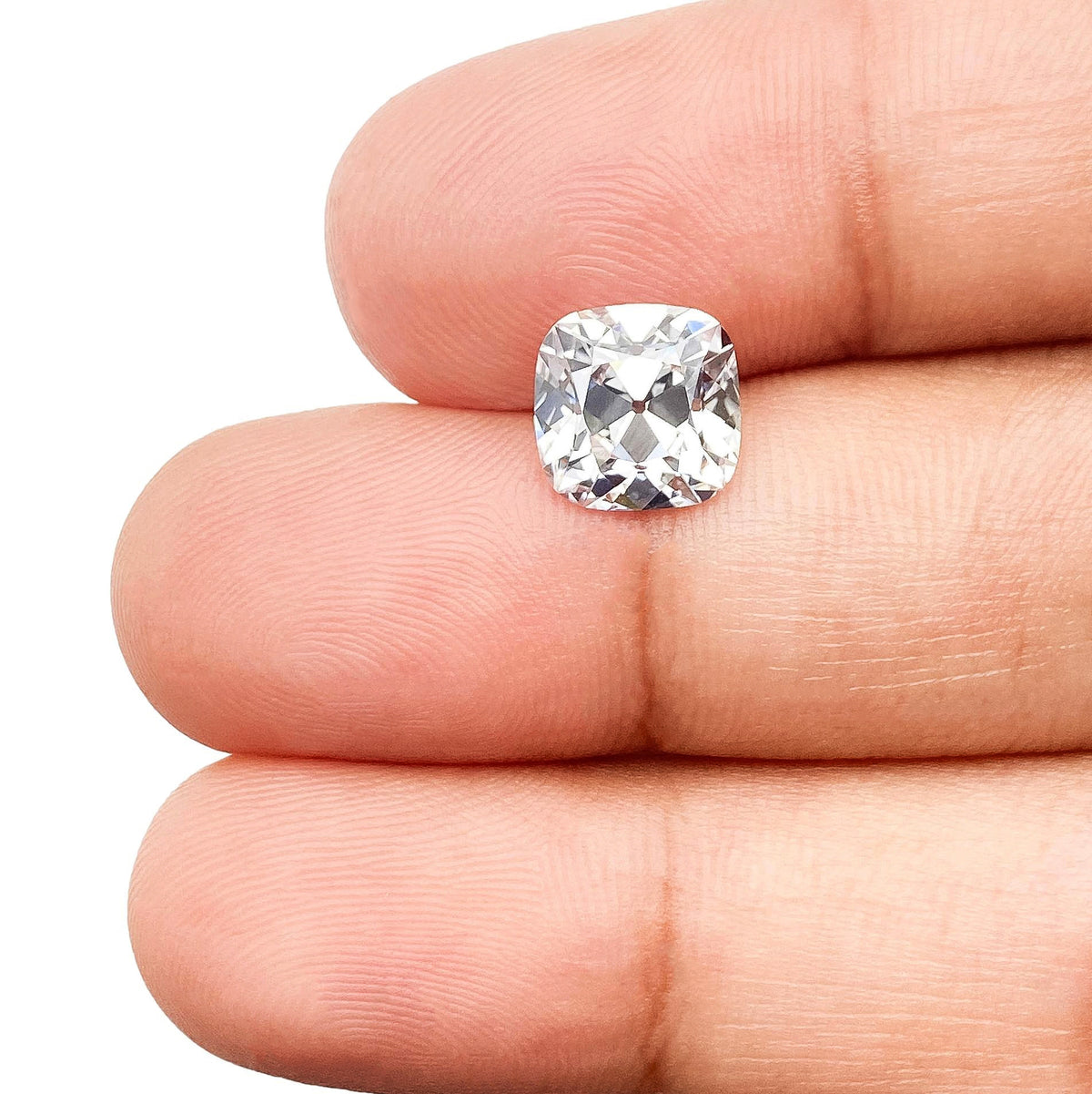 2.15ct | D/VS1 Cushion Shape Old Mine Cut Lab Diamond (IGI)
