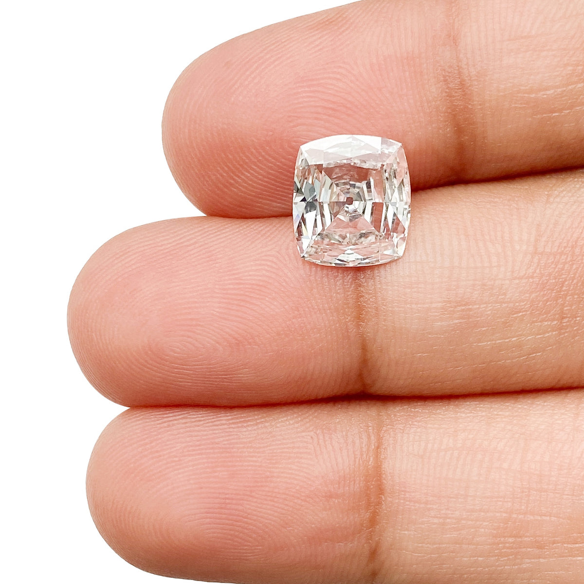 2.02ct | D/VS1 Cushion Shape Antique Old Mine Cut Lab Diamond (IGI)