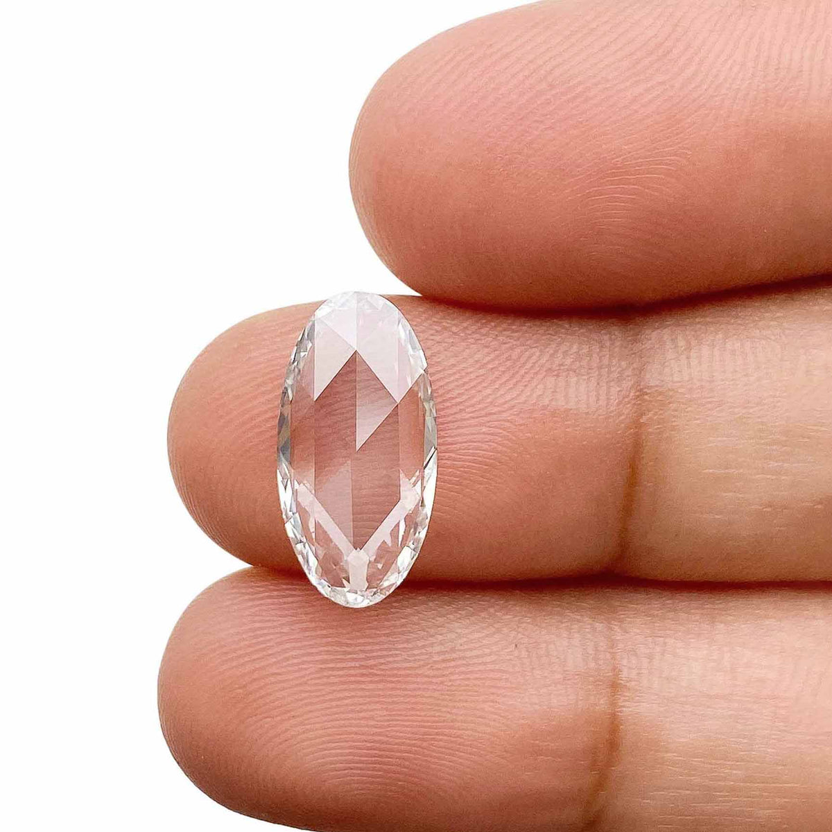 1.67ct | E/VS1 Oval Shape Rose Cut Lab Diamond (IGI)