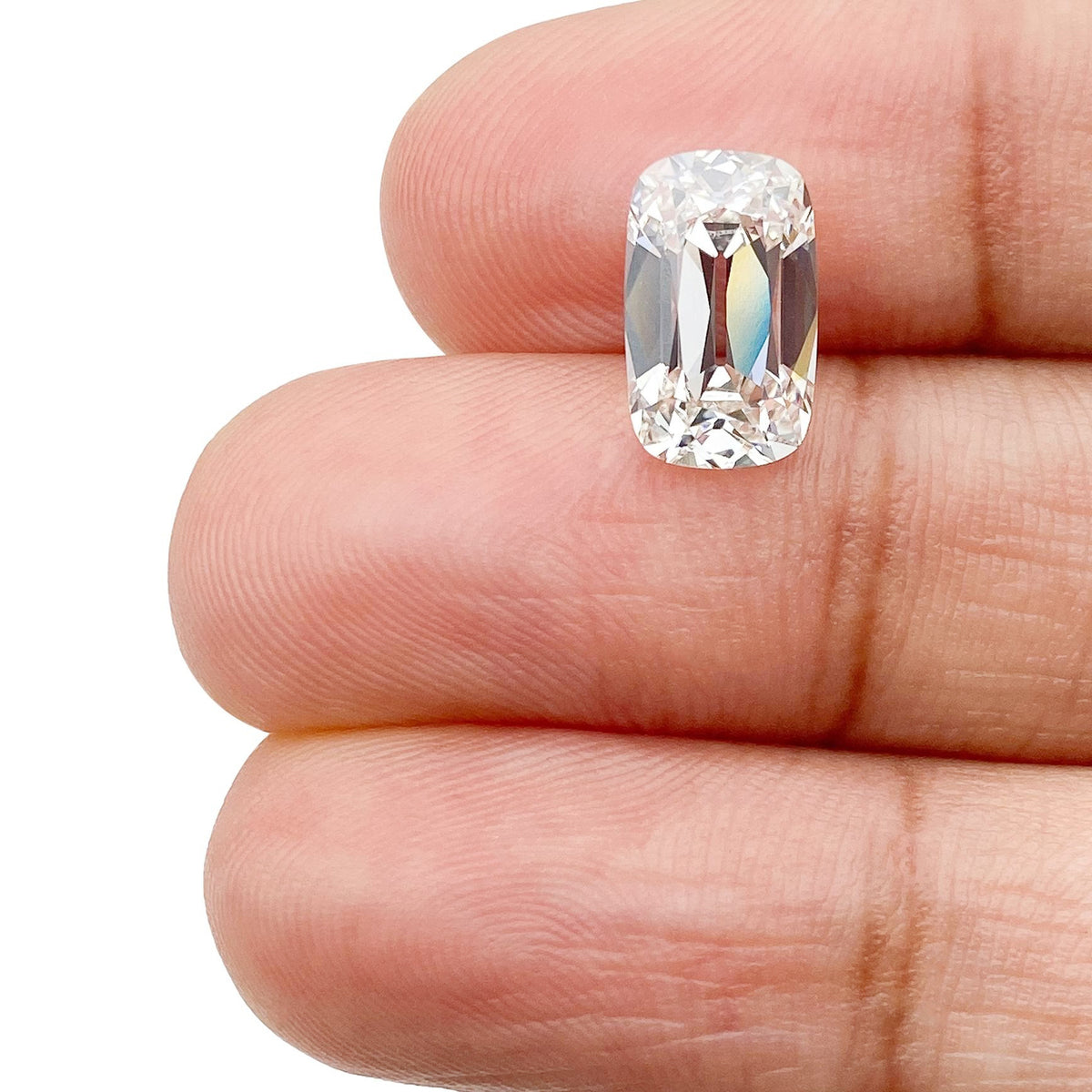 2.06ct | G/VS1 Cushion Shape Old Mine Cut Lab Diamond (IGI)-LITHOS Diamond