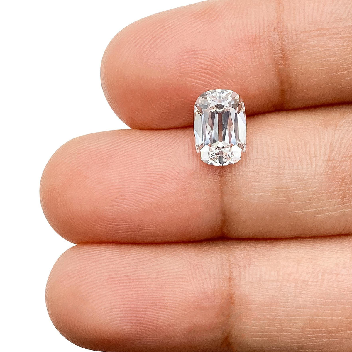 1.69ct | E/VVS2 Cushion Shape Old Mine Cut Lab Diamond (IGI)