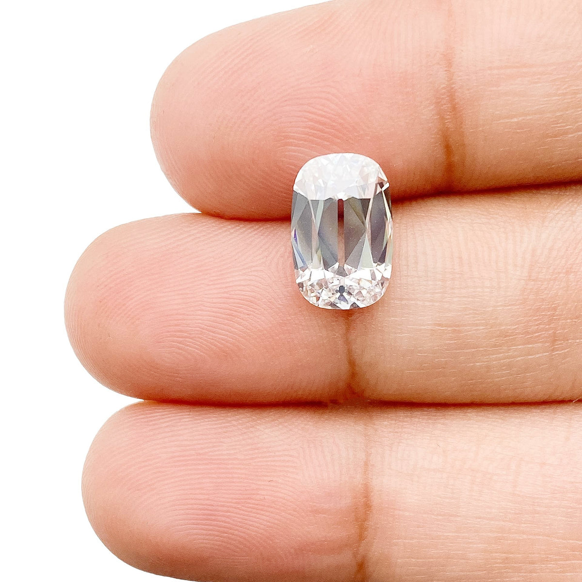 2.60ct | E/VS1 Cushion Shape Old Mine Cut Lab Diamond (IGI)