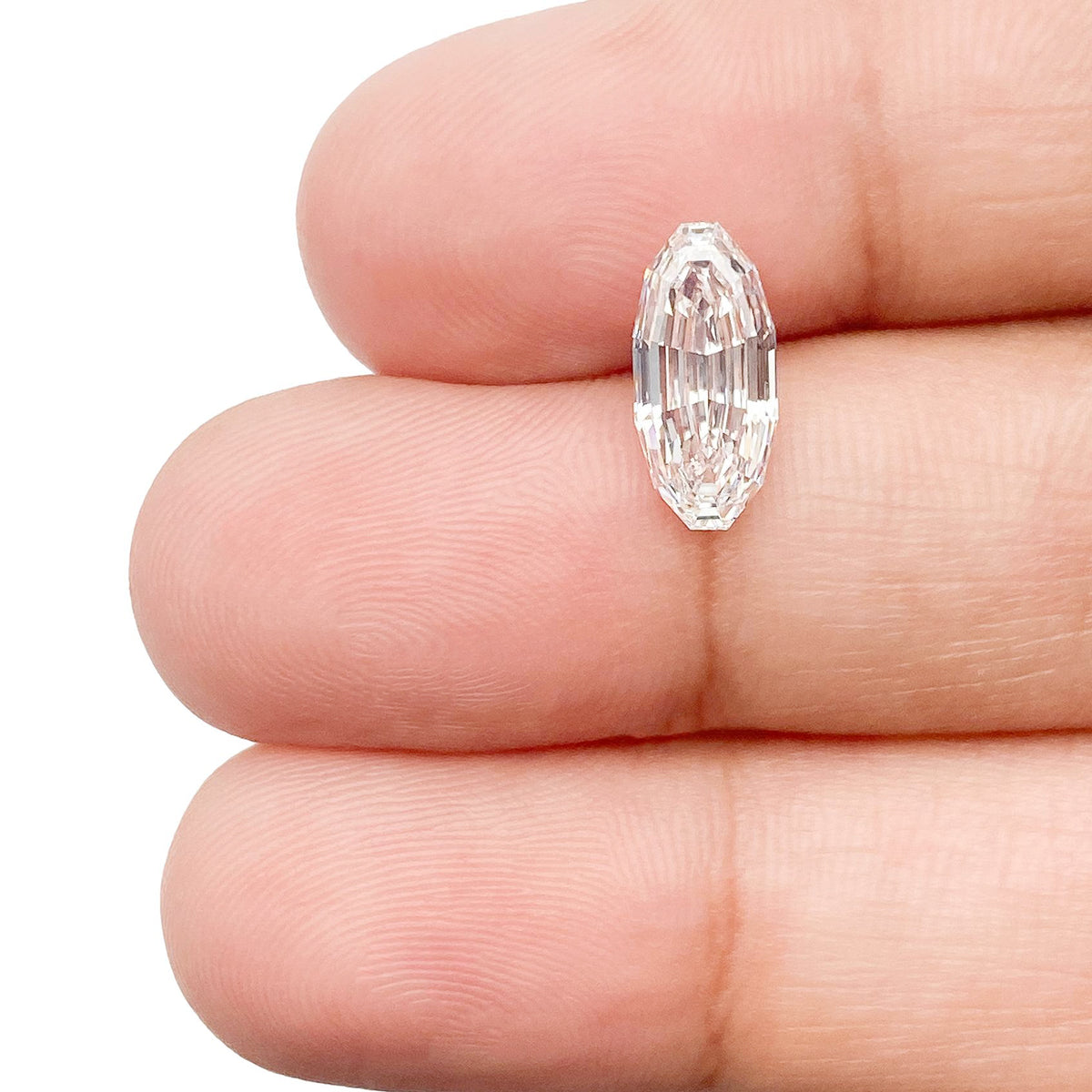 1.71ct | E/VS1 Oval Shape Step Cut Lab Diamond (IGI)